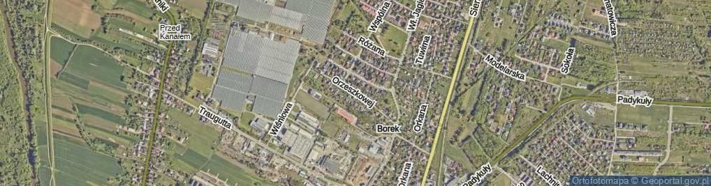 Zdjęcie satelitarne Orzeszkowej Elizy ul.