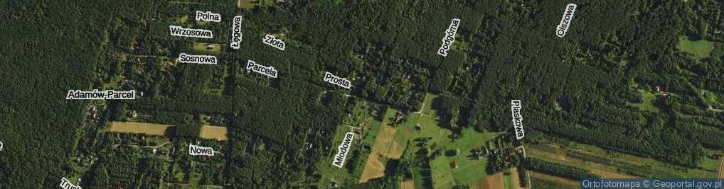 Zdjęcie satelitarne Osiedle Karolinów os.