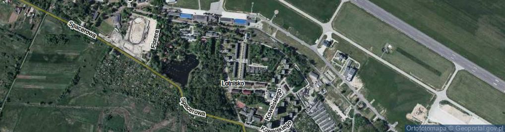 Zdjęcie satelitarne Osiedle Lotnisko os.