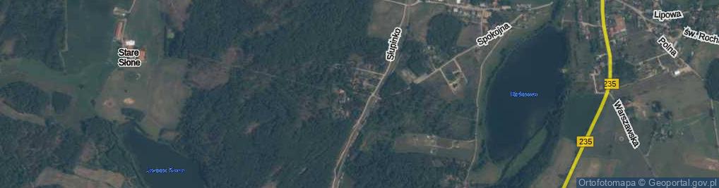 Zdjęcie satelitarne Osiedle Zatorze os.