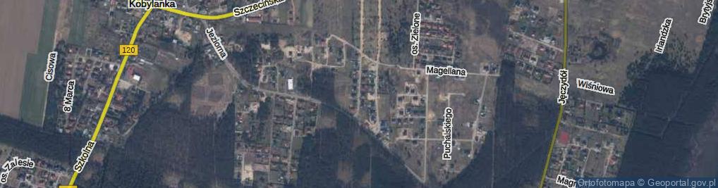 Zdjęcie satelitarne Osiedle Kwiatowe os.