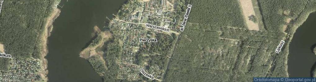 Zdjęcie satelitarne Osiedle Pieczyska os.