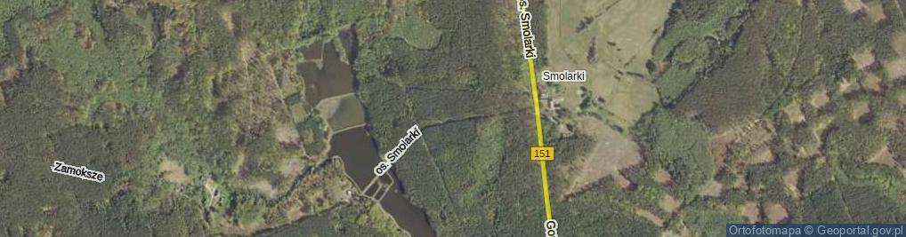 Zdjęcie satelitarne Osiedle Smolarki os.