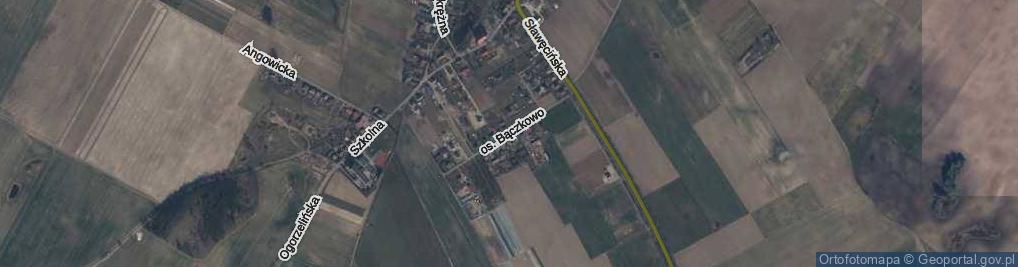Zdjęcie satelitarne Osiedle Bączkowo os.