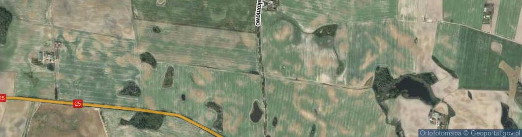 Zdjęcie satelitarne Osiedle Łakomowo os.