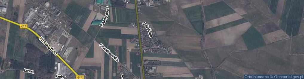 Zdjęcie satelitarne Osiedle 25-lecia PRL os.