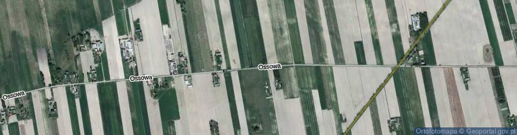Zdjęcie satelitarne Ossowa ul.