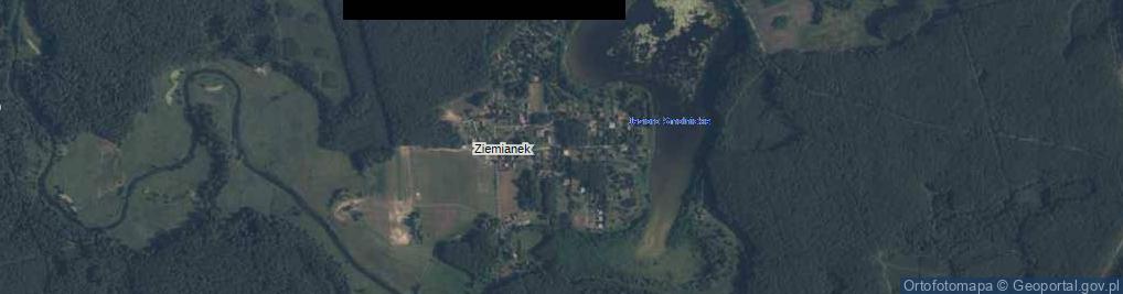 Zdjęcie satelitarne Przy Rzece, os. os.