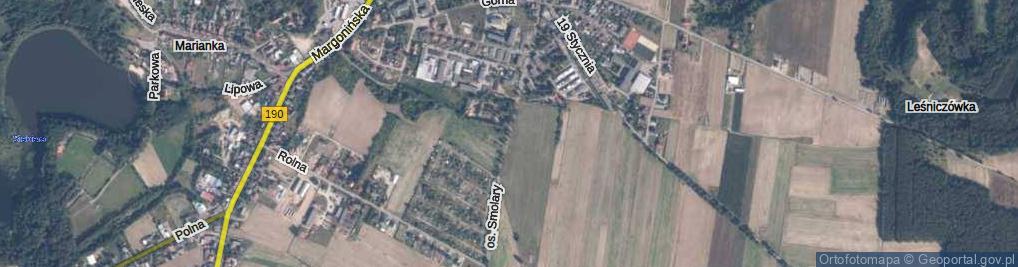 Zdjęcie satelitarne Osiedle Smolary os.