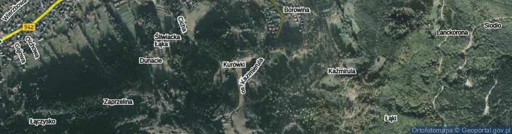 Zdjęcie satelitarne Osiedle Kazimierula os.