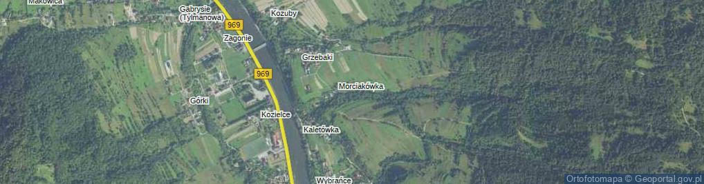 Zdjęcie satelitarne Osiedle Marciakówka os.