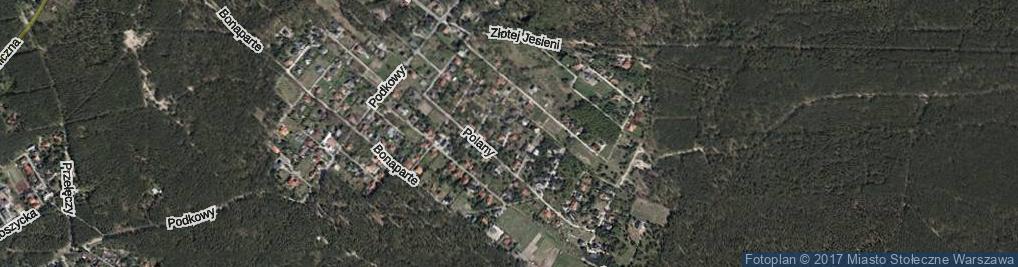 Zdjęcie satelitarne Ostrogi ul.