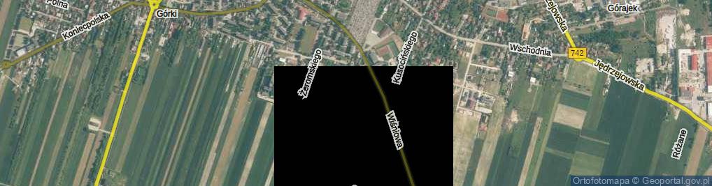 Zdjęcie satelitarne Osiedle Brożka Jana os.