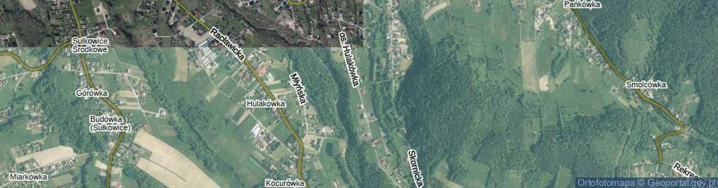 Zdjęcie satelitarne Osiedle Hulakówka os.