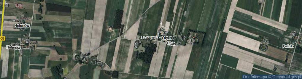 Zdjęcie satelitarne Otylin ul.