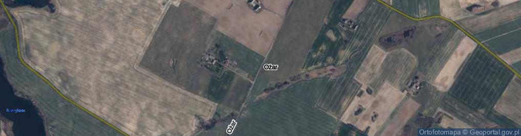 Zdjęcie satelitarne Ożar ul.