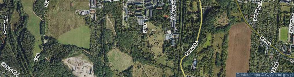 Zdjęcie satelitarne Park Alfred park.