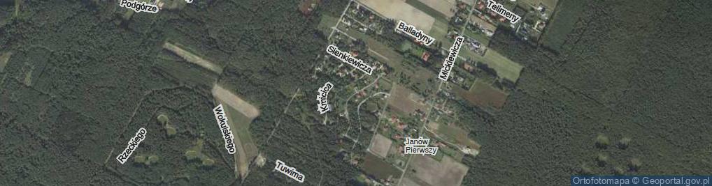 Zdjęcie satelitarne Pana Wołodyjowskiego ul.