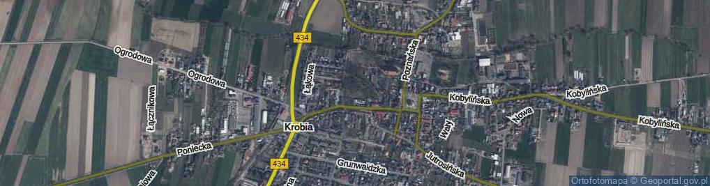 Zdjęcie satelitarne Park Jana Pawła II park.