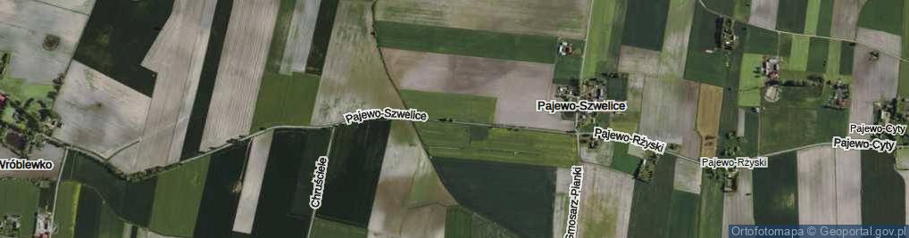 Zdjęcie satelitarne Pajewo-Szwelice ul.