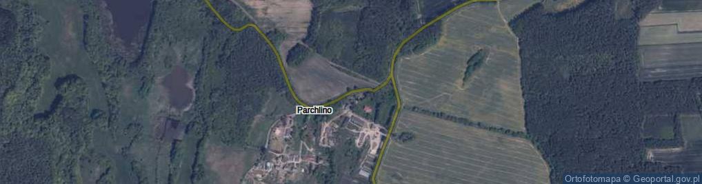 Zdjęcie satelitarne Parchlino ul.
