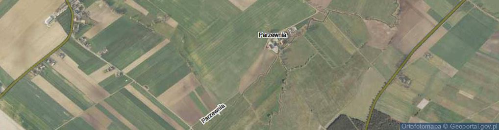 Zdjęcie satelitarne Parzewnia ul.