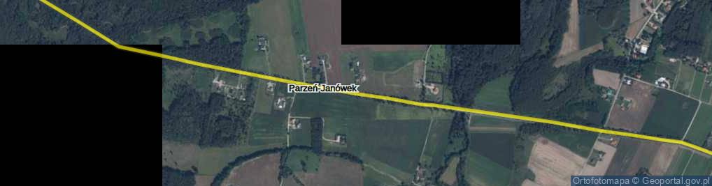 Zdjęcie satelitarne Parzeń-Janówek ul.