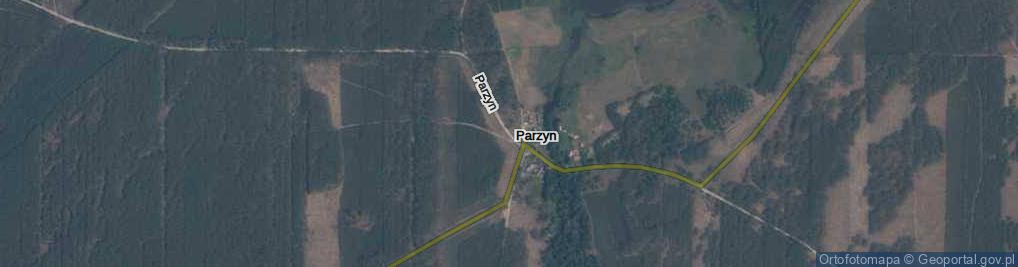 Zdjęcie satelitarne Parzyn ul.