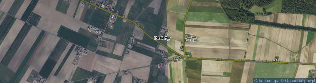 Zdjęcie satelitarne Pasierby ul.