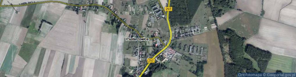 Zdjęcie satelitarne Pasterzowice ul.