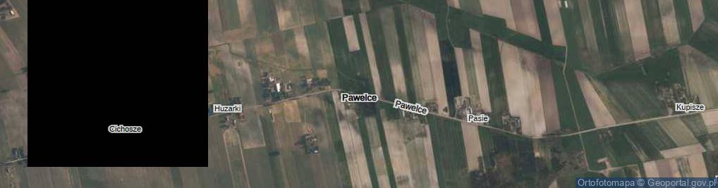 Zdjęcie satelitarne Pawelce ul.