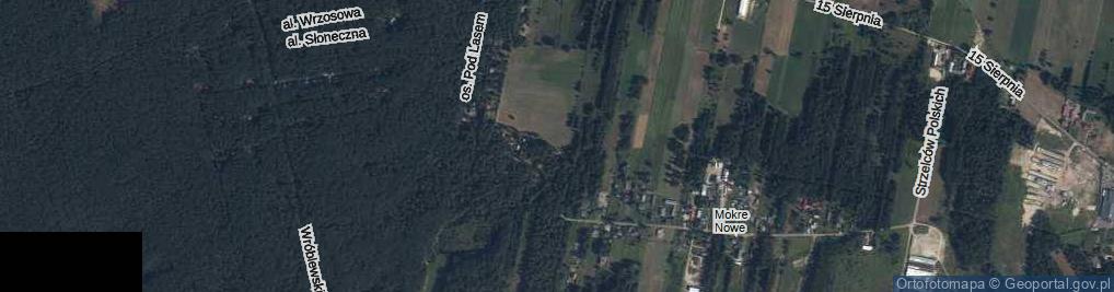 Zdjęcie satelitarne Parcela za Kaczką ul.