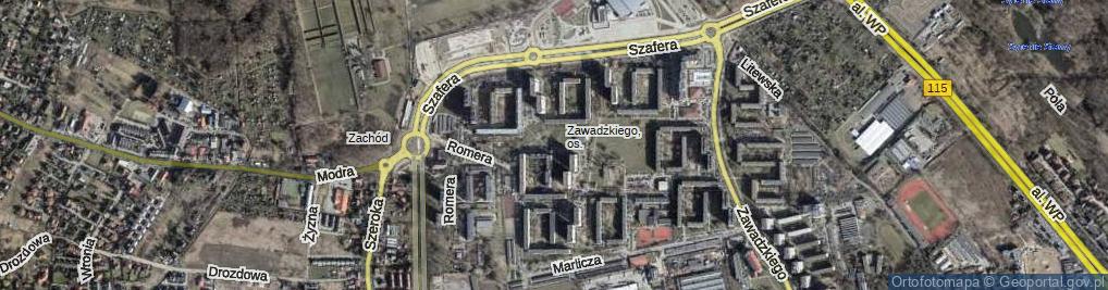 Zdjęcie satelitarne Park Szachisty park.