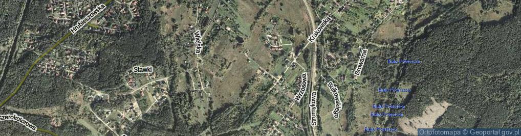 Zdjęcie satelitarne Pańska Góra ul.