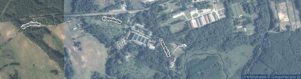 Zdjęcie satelitarne Pancerniaków ul.