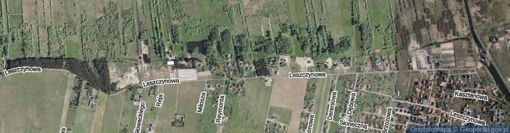 Zdjęcie satelitarne Pagórek ul.