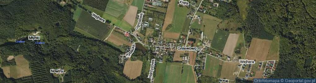 Zdjęcie satelitarne Perłowa ul.