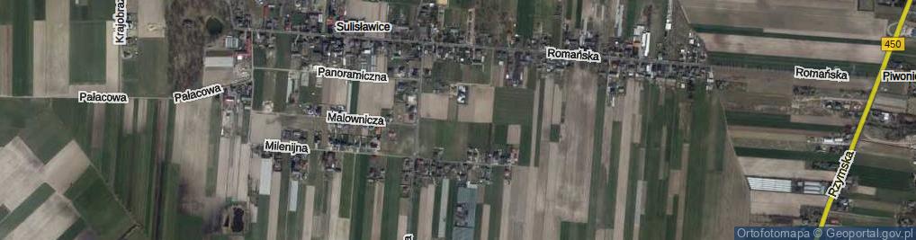 Zdjęcie satelitarne Pejzażowa ul.