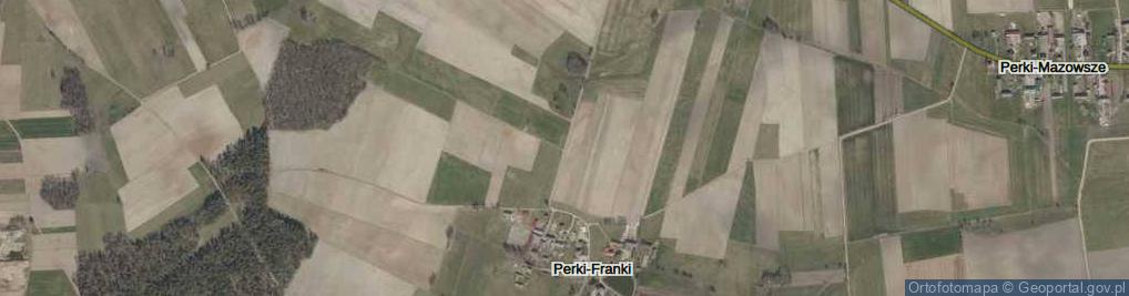 Zdjęcie satelitarne Perki-Franki ul.