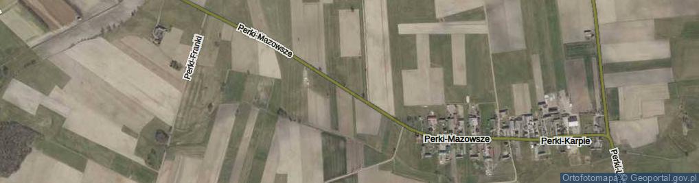 Zdjęcie satelitarne Perki-Mazowsze ul.