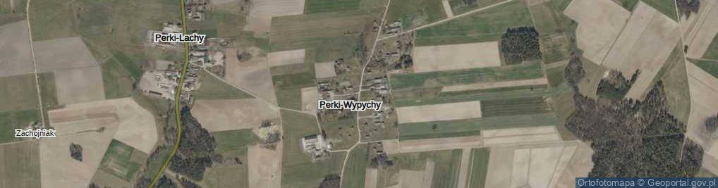 Zdjęcie satelitarne Perki-Wypychy ul.