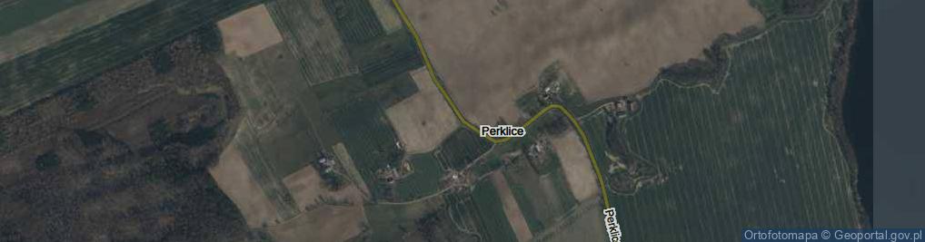 Zdjęcie satelitarne Perklice ul.