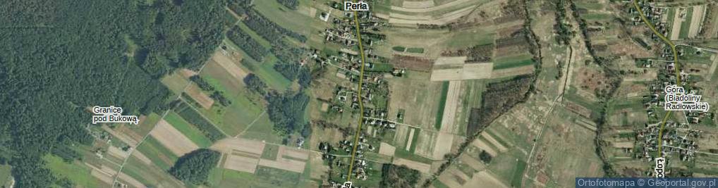 Zdjęcie satelitarne Perła ul.