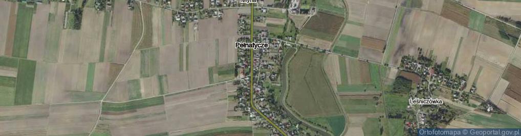 Zdjęcie satelitarne Pełnatycze ul.