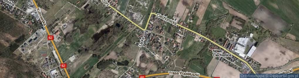 Zdjęcie satelitarne Pedagogiczna ul.