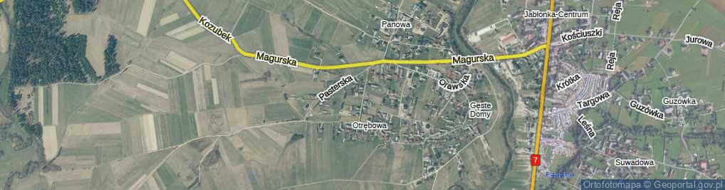 Zdjęcie satelitarne Pilcha Andrzeja ul.