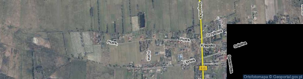 Zdjęcie satelitarne Piotra, Pawła ul.