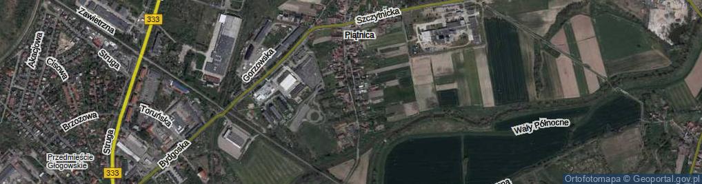 Zdjęcie satelitarne Piątnicka ul.