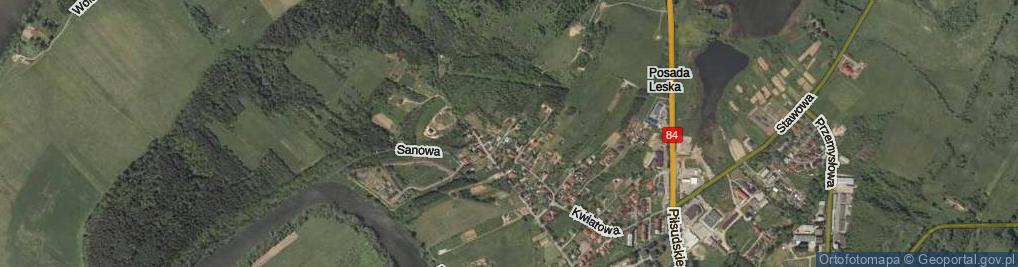 Zdjęcie satelitarne Pieski Świat ul.