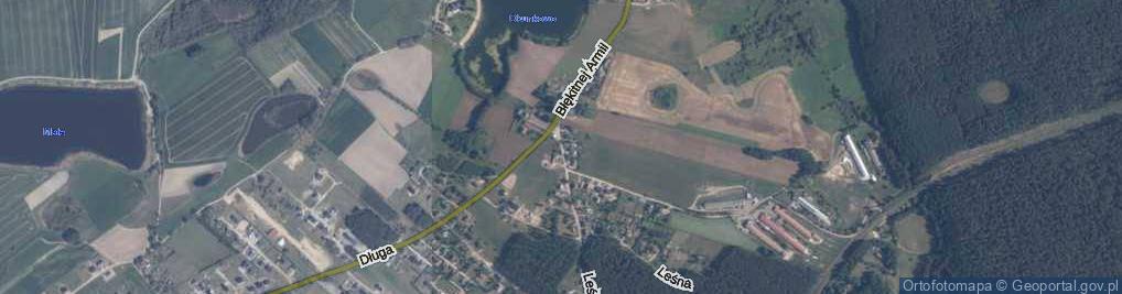 Zdjęcie satelitarne Piaskowa ul.